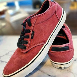 Vans Men's Atwood Deluxe Ultra Cush Sneakers, Oxblood Red/White Sz 8.5